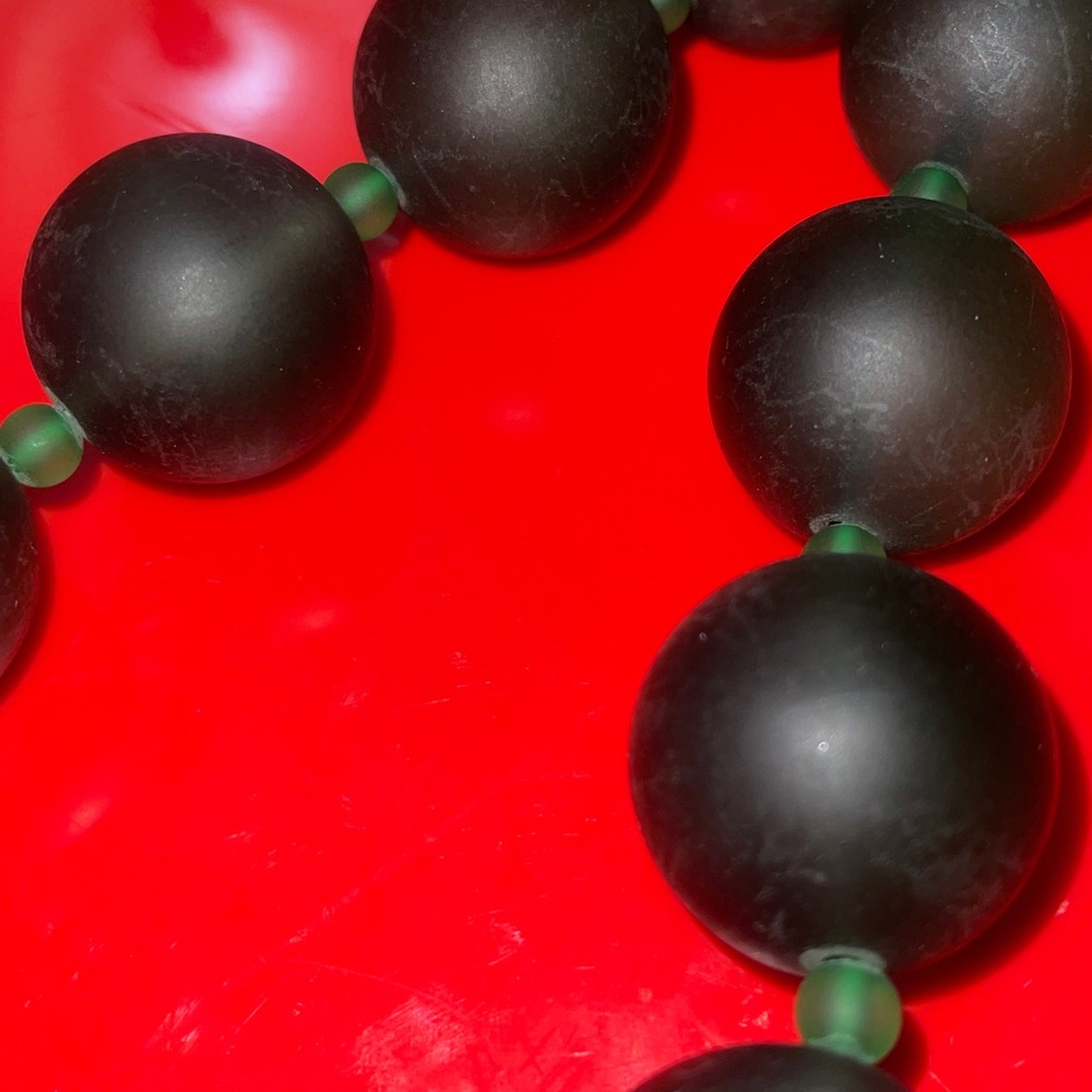 SASSY JONES Dina Necklace Forest Green - Picture 5 of 6